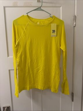 all in motion Neon Yellow Long Sleeve Top